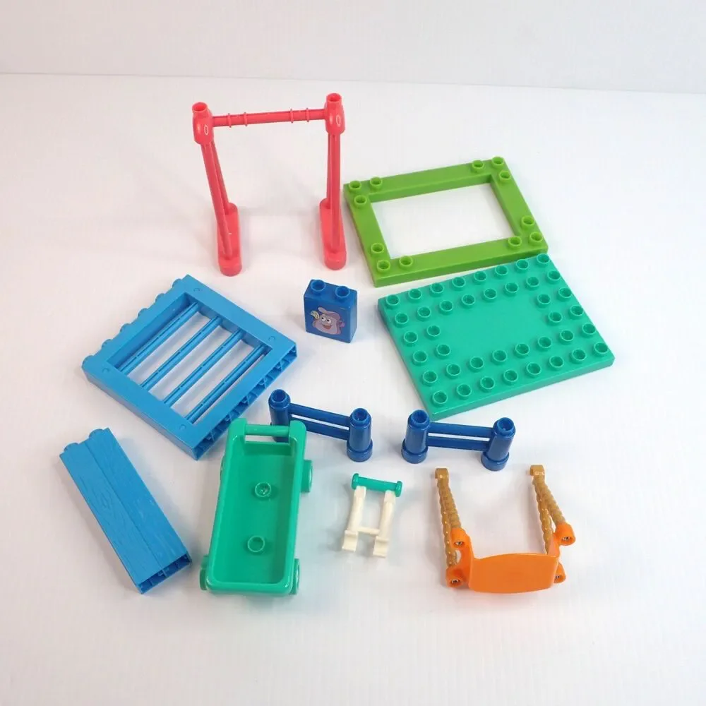 Mega Bloks Dora's Park Adventure Playset 3507 PARTIAL PIECES LOT of 11